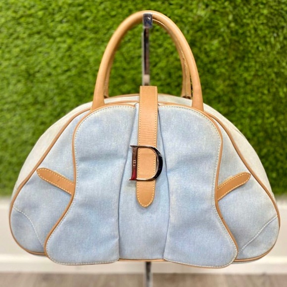 Dior Bags Christian Dior Saddle Bowling Bag Extremely Rare Poshmark